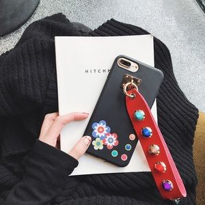 “Hold Me Tight” Luxury Strap Phone Case